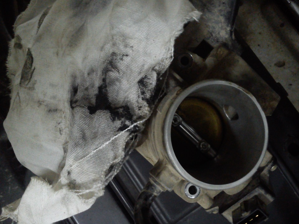 Почистил один, почистил и я))) — KIA Spectra, 1,6 л, 2008 года | своими ...