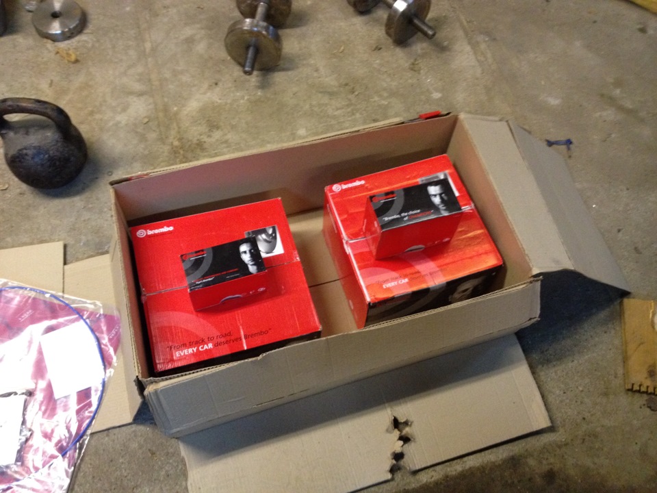 Es werde Brembo — BMW 5 series (E34), 2 л, 1994 года | запчасти | DRIVE2