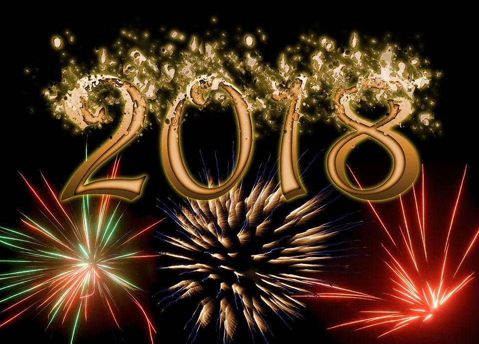 Счастливой девушки, видео открытка с новым годом 2018 русская версия