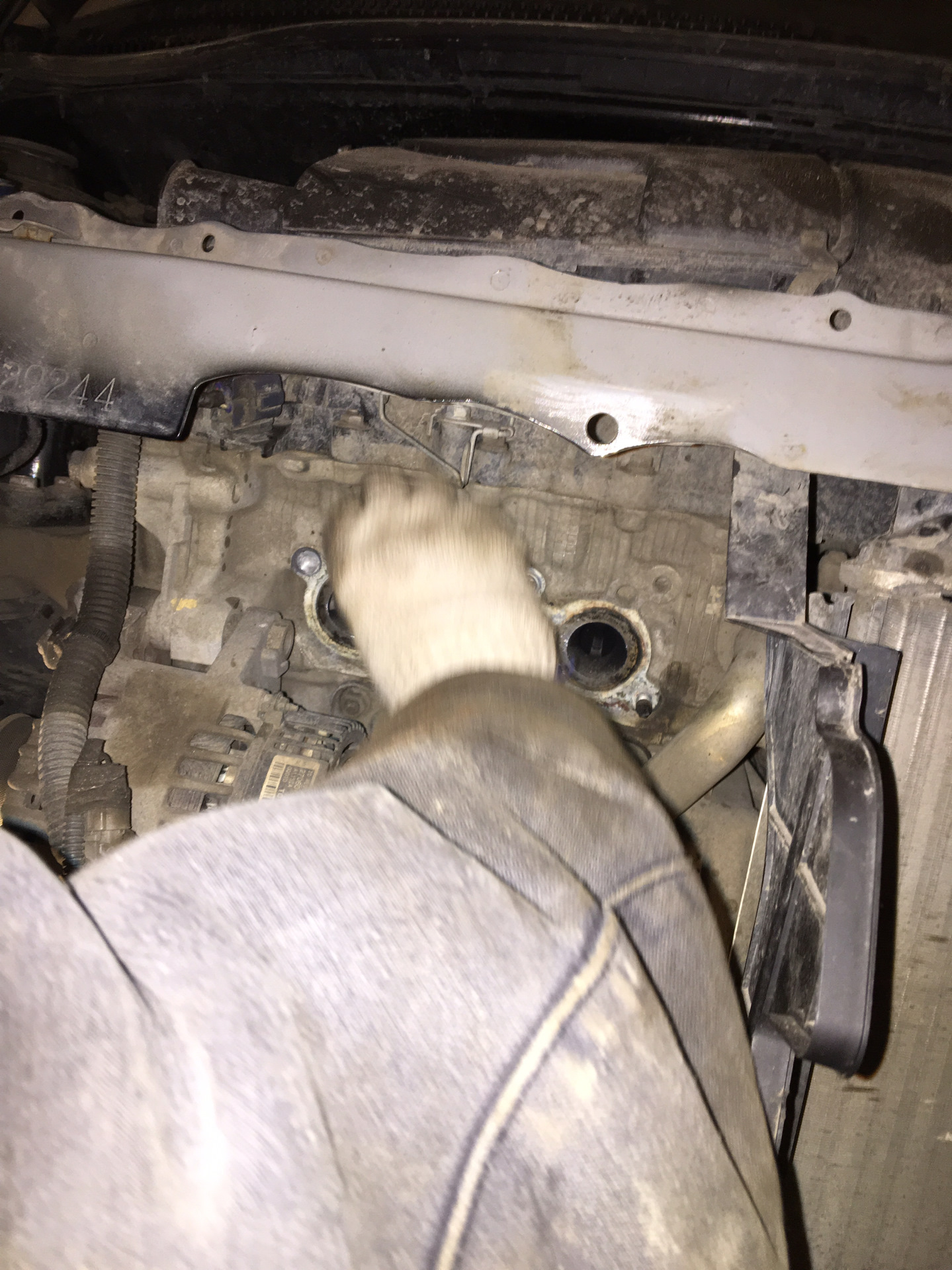 11#.Вонючий выхлоп, выбивание каталика ) 24.02.17 — Peugeot 107, 1 л ...