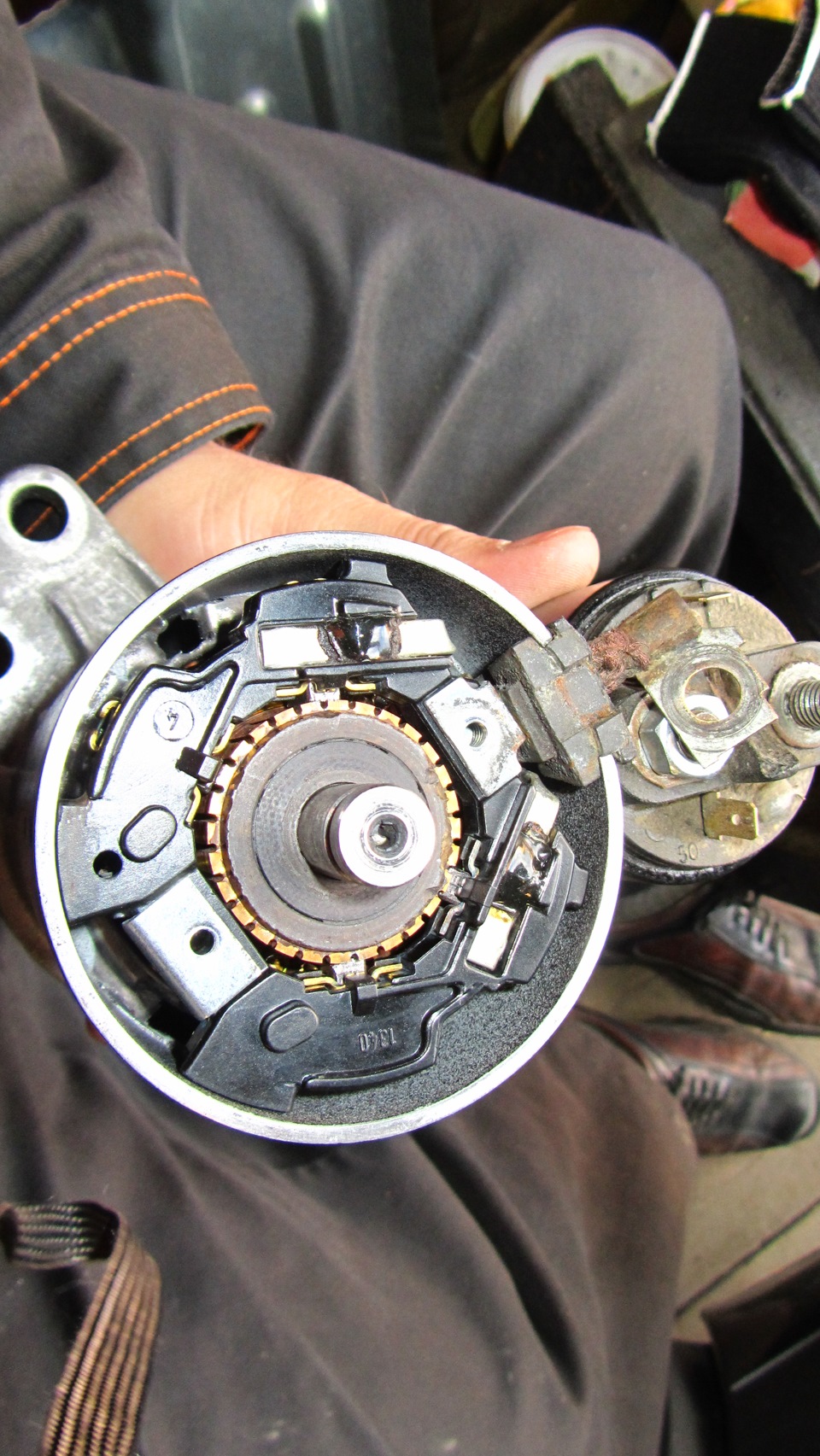 Стартер, сборка и установка.часть 3 — Volkswagen Jetta II, 1,6 л, 1991 ...