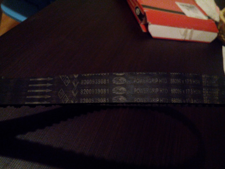 8200939081 Ремень привода грм RENAULT | Запчасти на DRIVE2