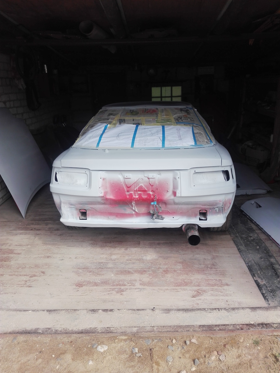 залил жидкой — Toyota Celica (160), 1,6 л, 1988 года | другое | DRIVE2