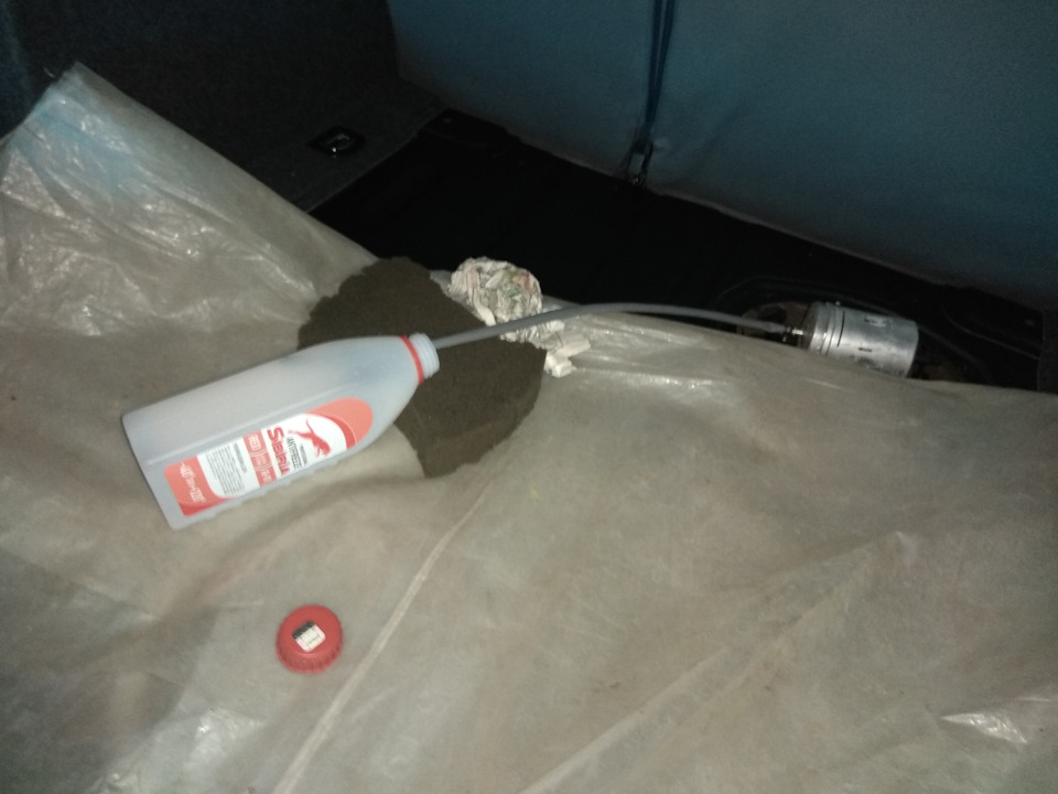 Промывка форсунок FSI без снятия — Audi A4 (B6), 2 л, 2003 года ...