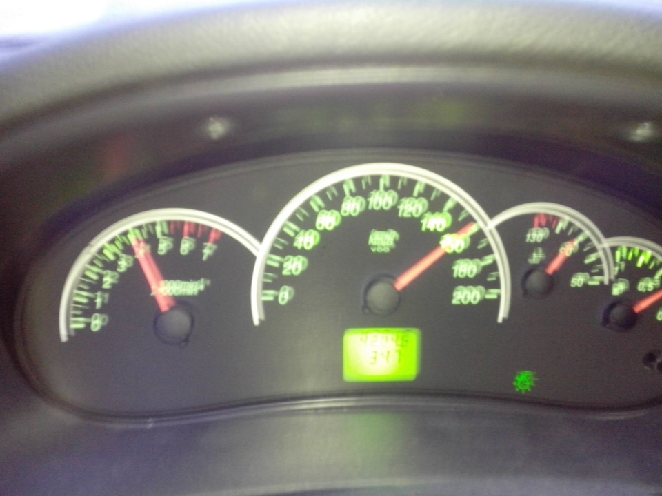 Светодиоды в приборку) — Lada Приора хэтчбек, 1,6 л, 2011 года ...