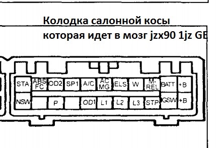 2jz ge схема