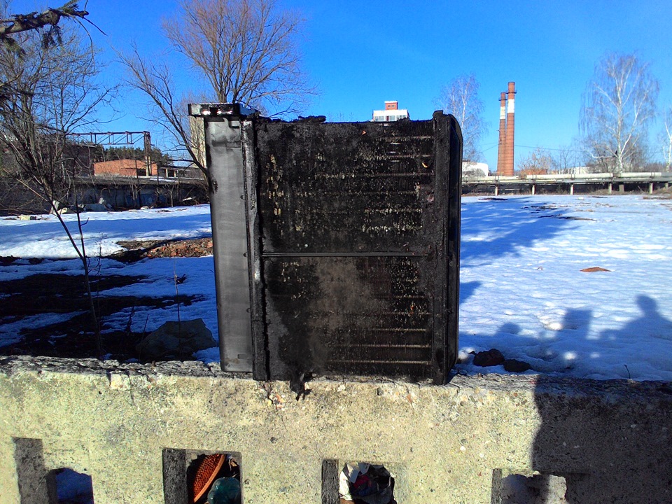 Очистка радиатора печки и устранение течи. — BMW 5 series (E34), 2,5 л ...