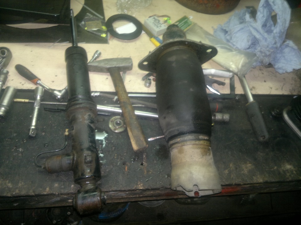 Руководство По Замене Заднего Пневмобаллона На Ауди Аллроад