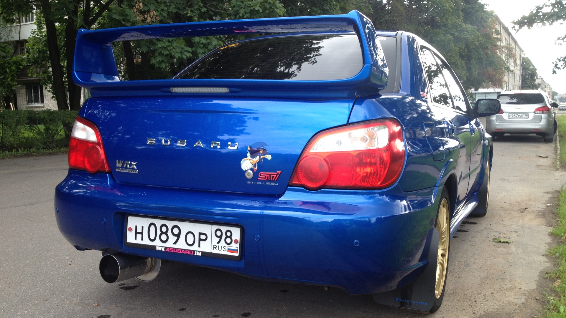 Subaru Impreza WRX STI (GD) 2.0 бензиновый 2002 | без боевого окраса... на  DRIVE2