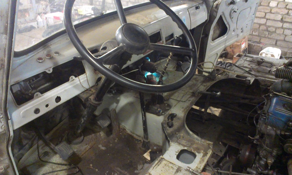 удалил старую штатную проводку — УАЗ 3909, 2,9 л, 2003 года ...