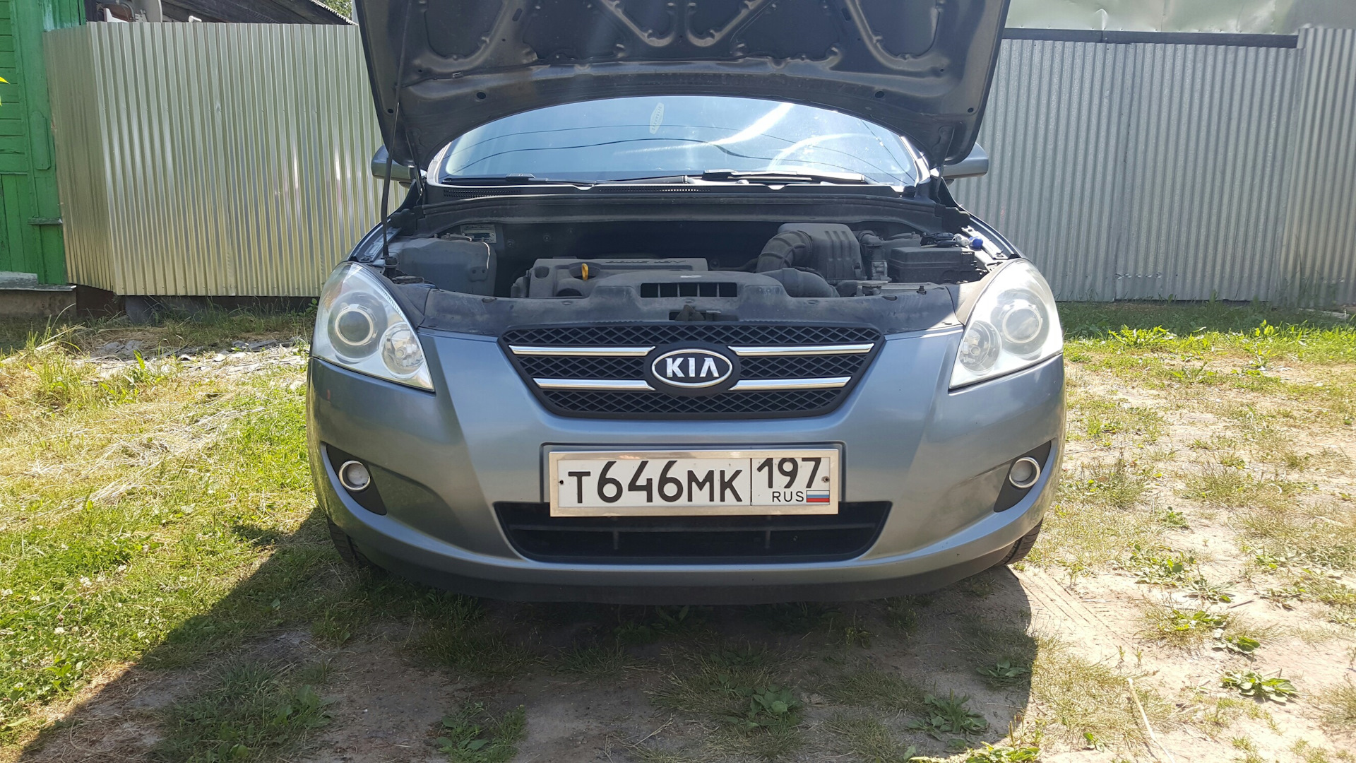 Kia Ceed 2010 антихром