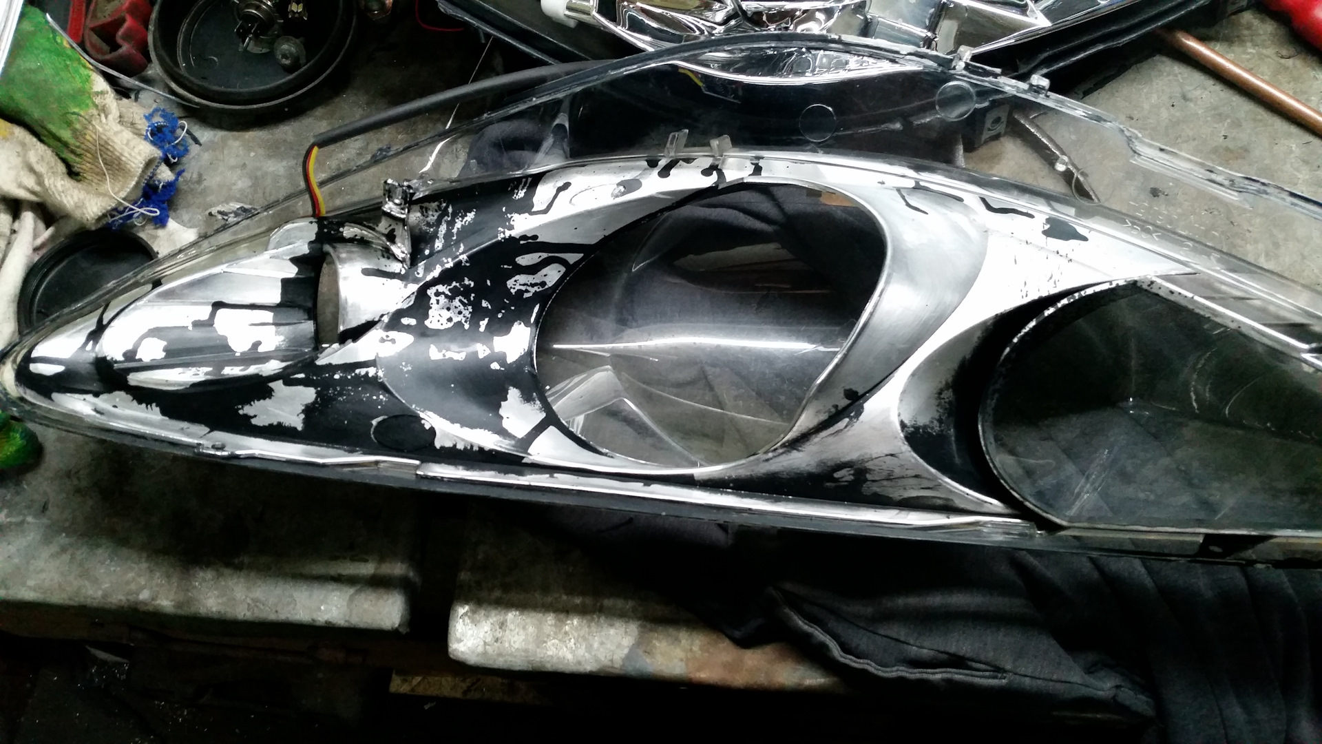 Габариты +Повороты а-ля мерседес . Пежо 307 — DRIVE2