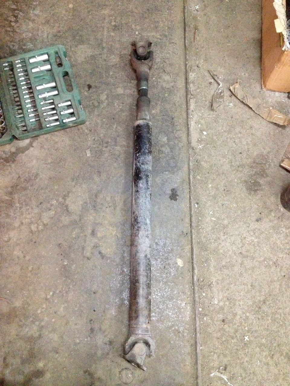 Замена крестовин на кардане — Toyota Land Cruiser 80, 4,2 л, 1994 года ...