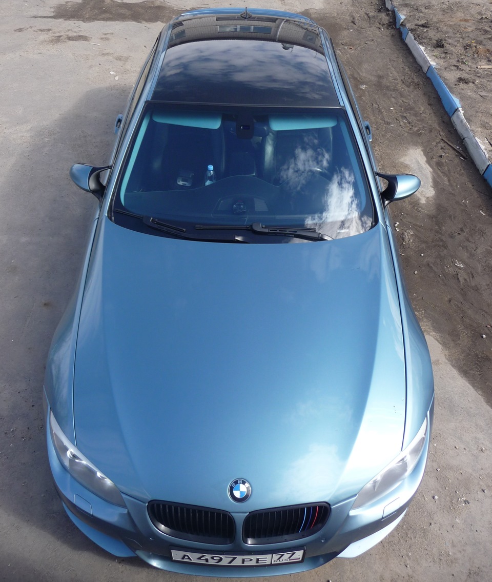 Карбоновая крыша… — BMW 3 series Coupe (E92), 3 л, 2008 года | тюнинг |  DRIVE2