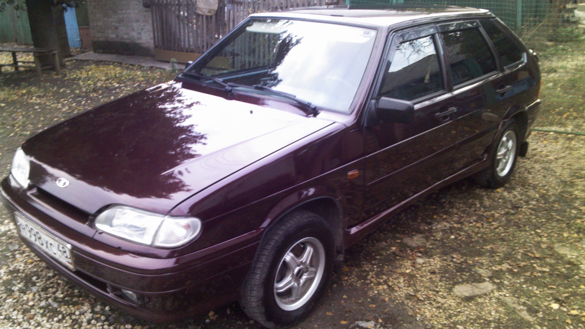 Lada 2114 1.6 бензиновый 2012 | темно-вишневый(портвейн) на DRIVE2