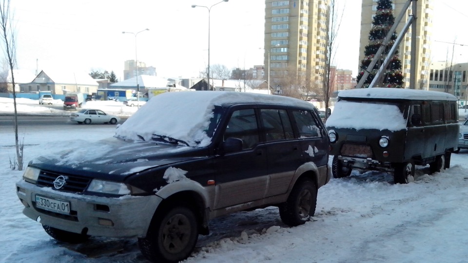 летнее дизтопливо зимой — SsangYong Musso, 2,9 л, 1996 года | заправка ...