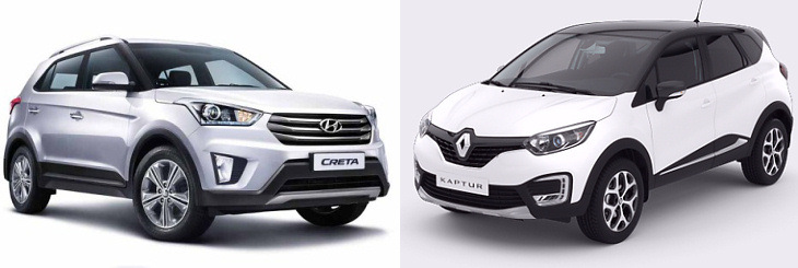 Дуэль: Рено Каптур против Хендай Крета — RTDService на DRIVE2