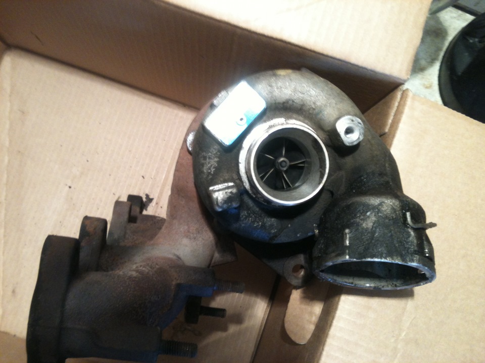 Замена турбины — Volkswagen Golf Variant (Mk5), 1,9 л, 2008 года ...