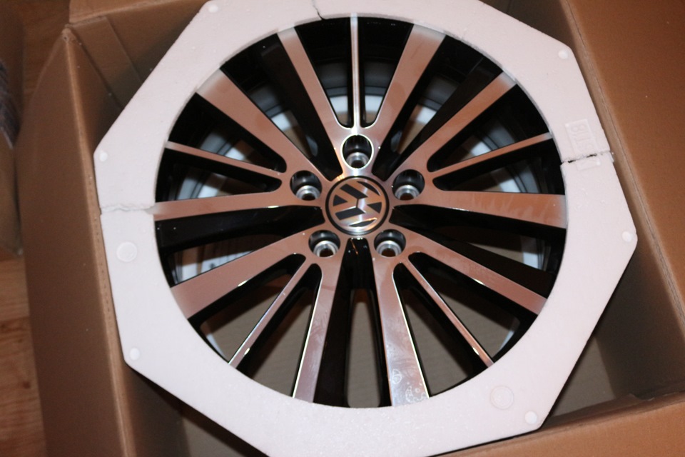 Preston, чёрный 7,5J × 18 H2, ET 51 — Volkswagen Jetta V, 1,6 л, 2008