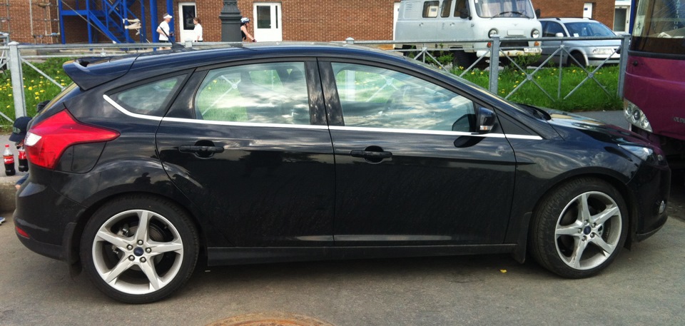 Отчет по установке спойлера — Ford Focus III Hatchback, 2 л, 2013 года ...