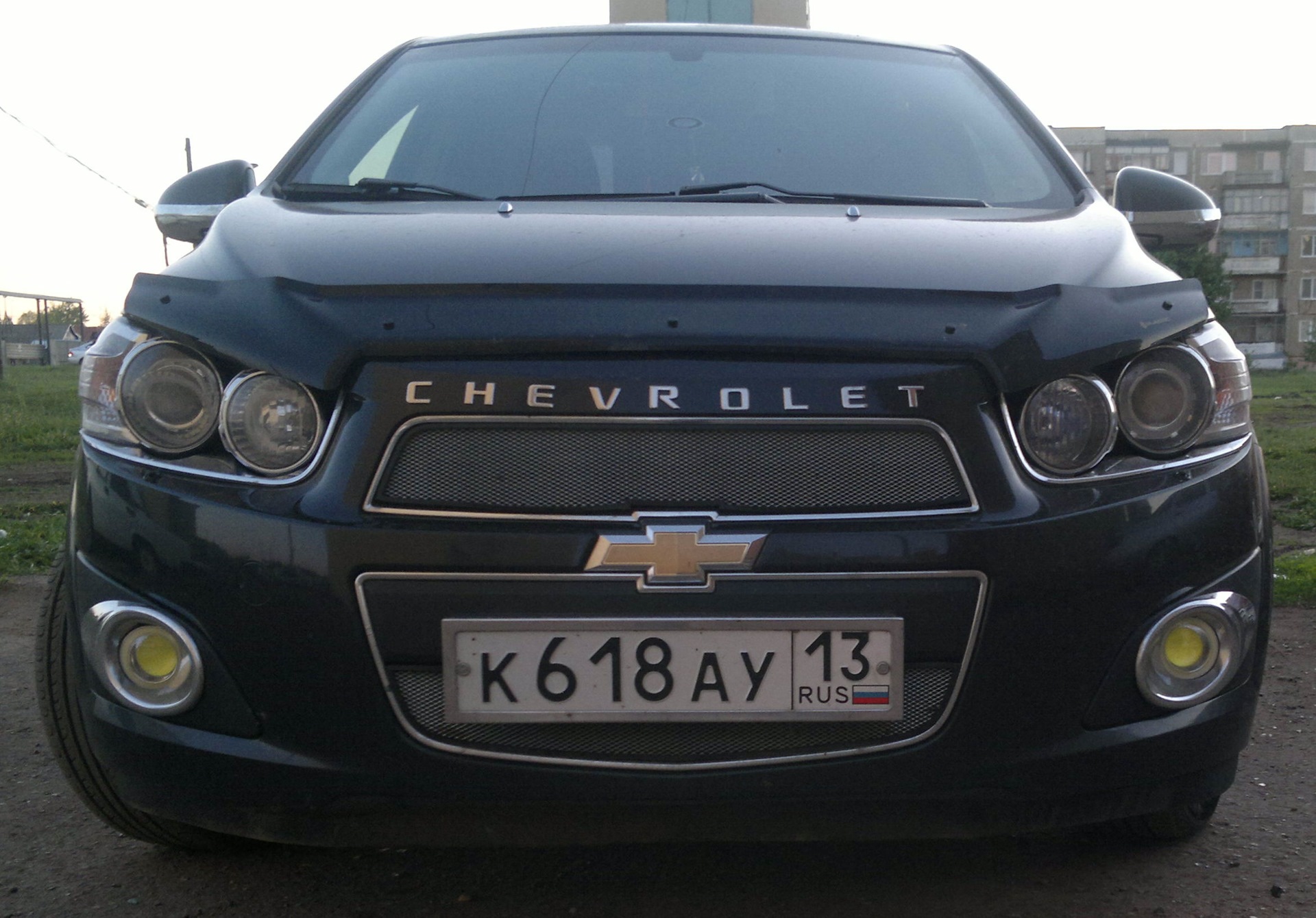 Chevrolet aveo фары тюнинг