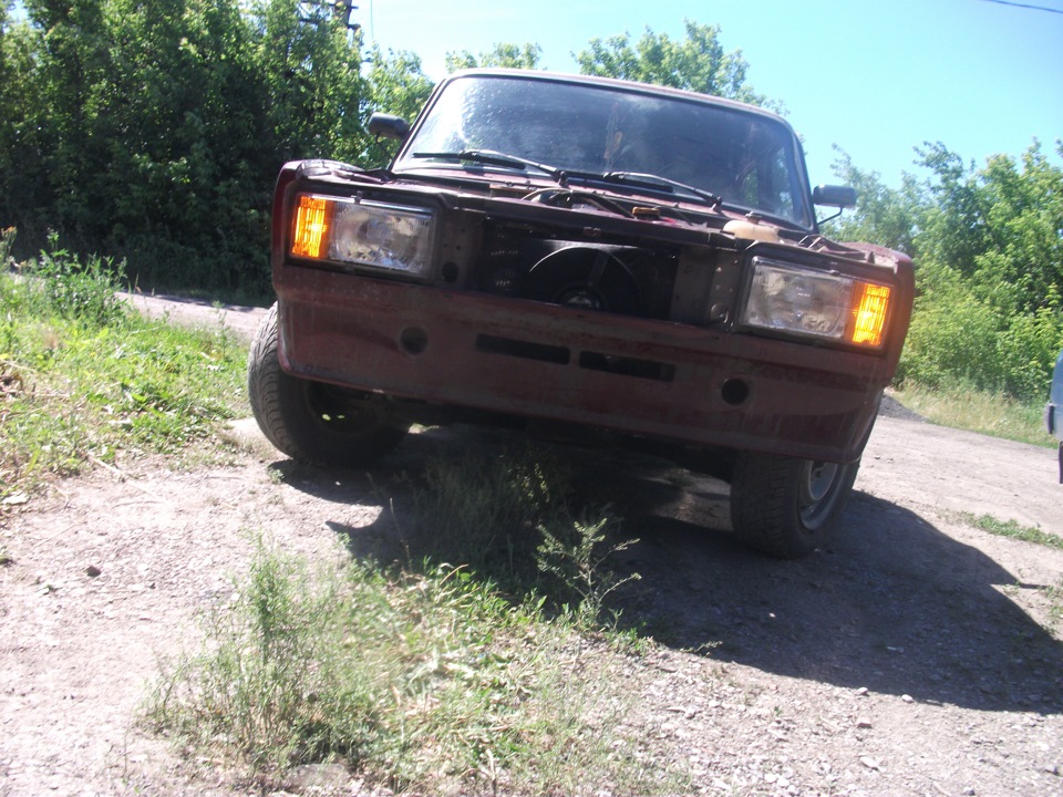 Американские габариты на ваз 2107 — Lada 2107, 1,6 л, 1985 года ...