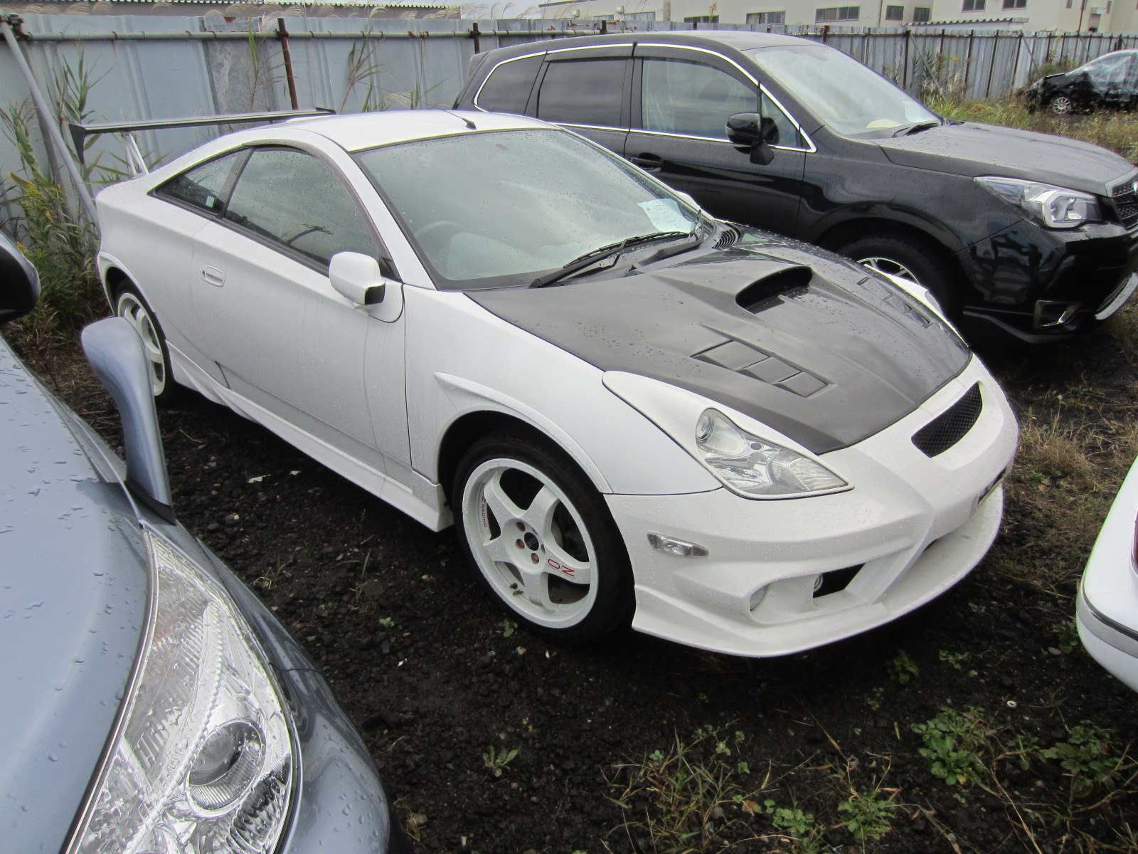 C one. Тойота Селика 2001 года. Тойота Селика капот. Спойлер c one Celica. Антикрыло Тойота Селика.