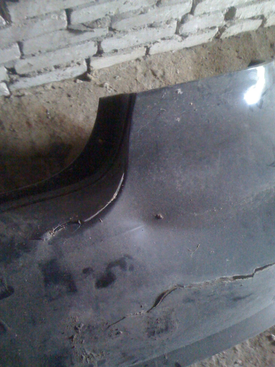 треснул бампер — Chevrolet Aveo Sedan (1G), 1,5 л, 2008 года | ДТП | DRIVE2