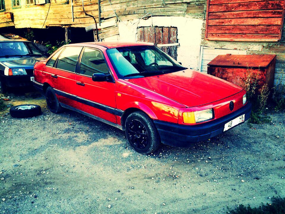 Обвес GT (листва) — Volkswagen Passat B3, 1,8 л, 1991 года | стайлинг ...