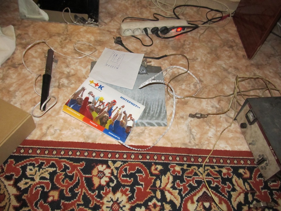 задние светодиодные габариты АЗЛК — Москвич 2141, 2 л, 1989 года ...