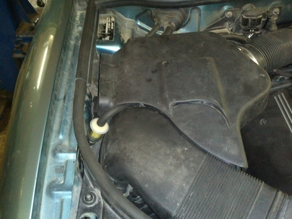 Шипение из бака при открывании — чистка адсорбера! — Audi A6 (C5), 2,4 ...