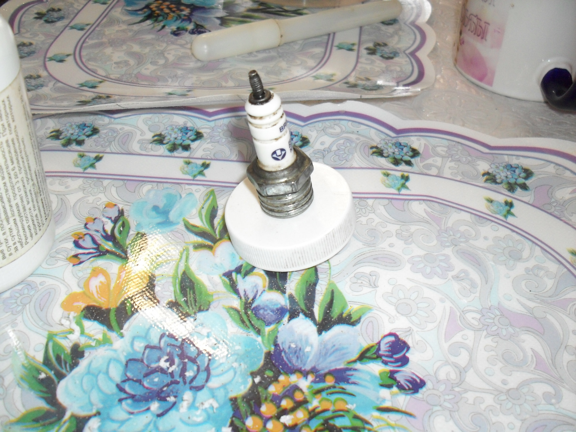 Пескоструй для свечей зажигания. — ГАЗ 2410, 2,4 л, 1991 года ...