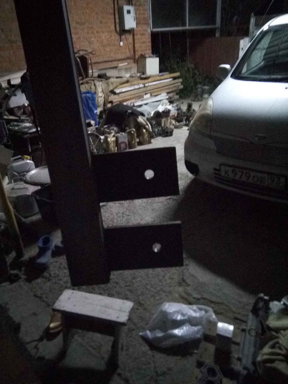 По совету Фунтовода изготовлен ключ для фиксации коленвала — Toyota Funcargo