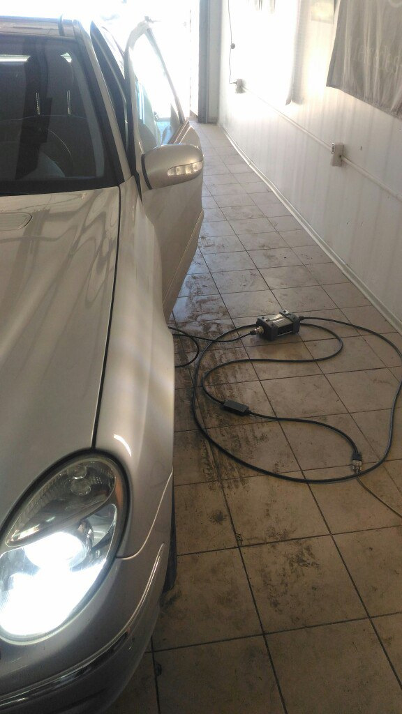 Накрученный пробег?))) Диагностика СТАРОМ! W211 — Mercedes-Benz E-class ...