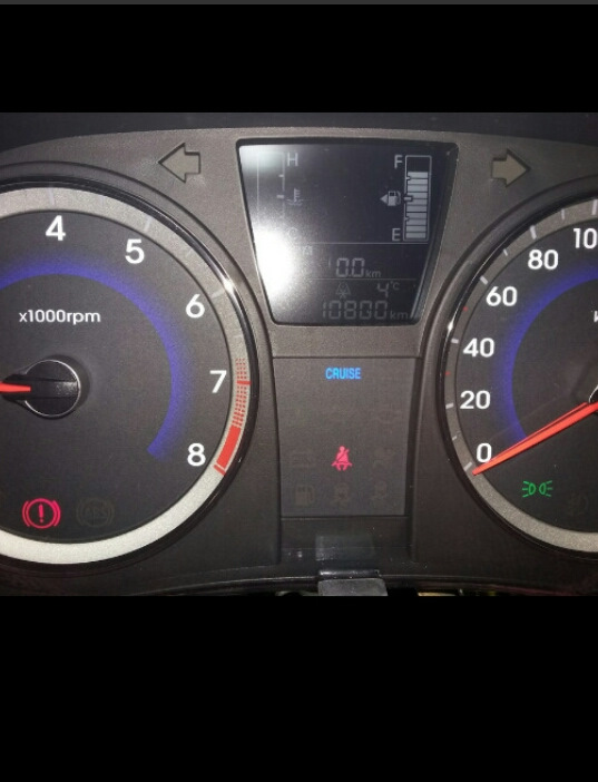 Приборная панель Солярис. — Hyundai Solaris Hatchback, 1,4 л, 2015 года ...