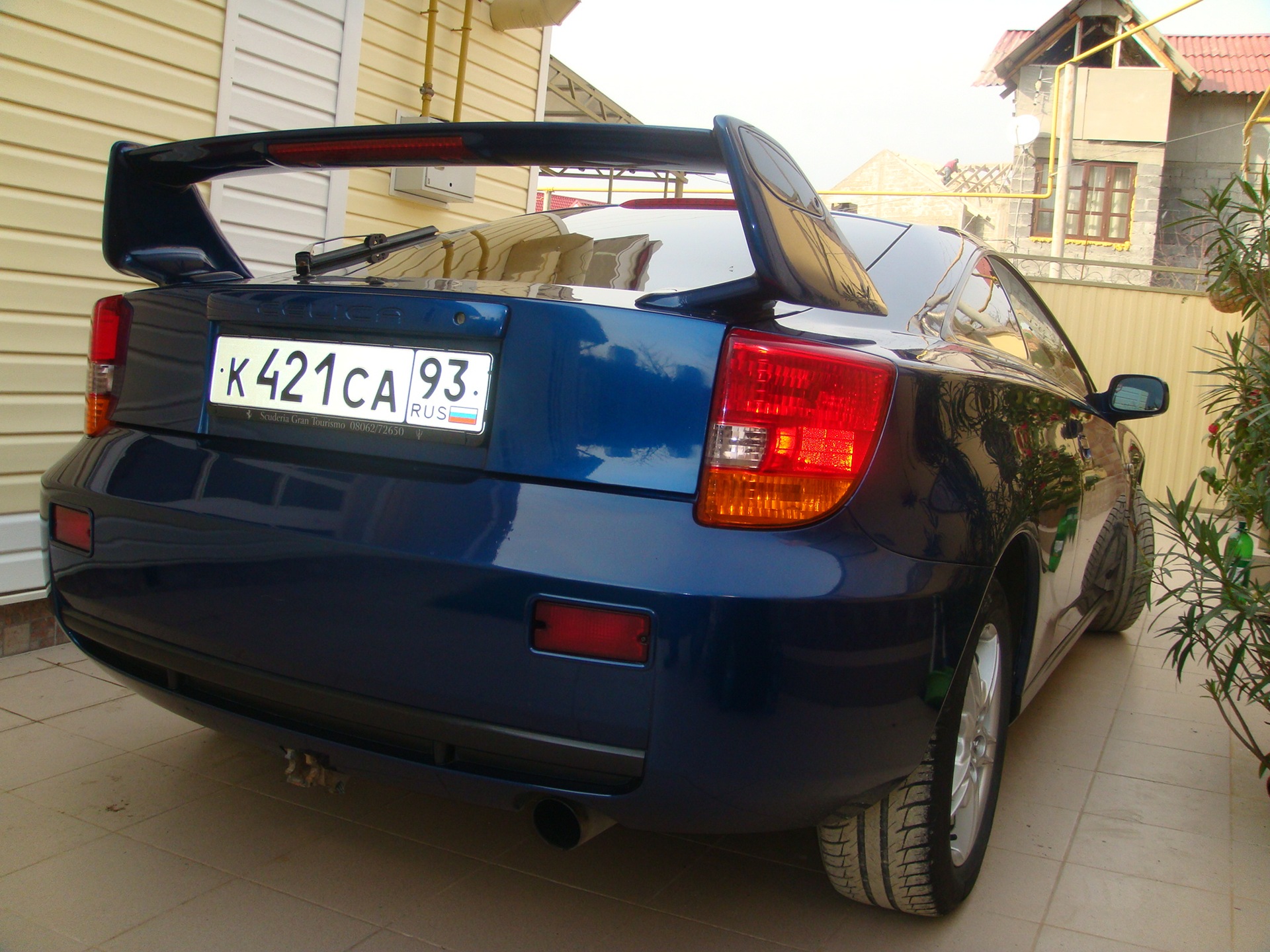 Purchase and installation of a turbojet spoiler - Toyota Celica 18 L 2000