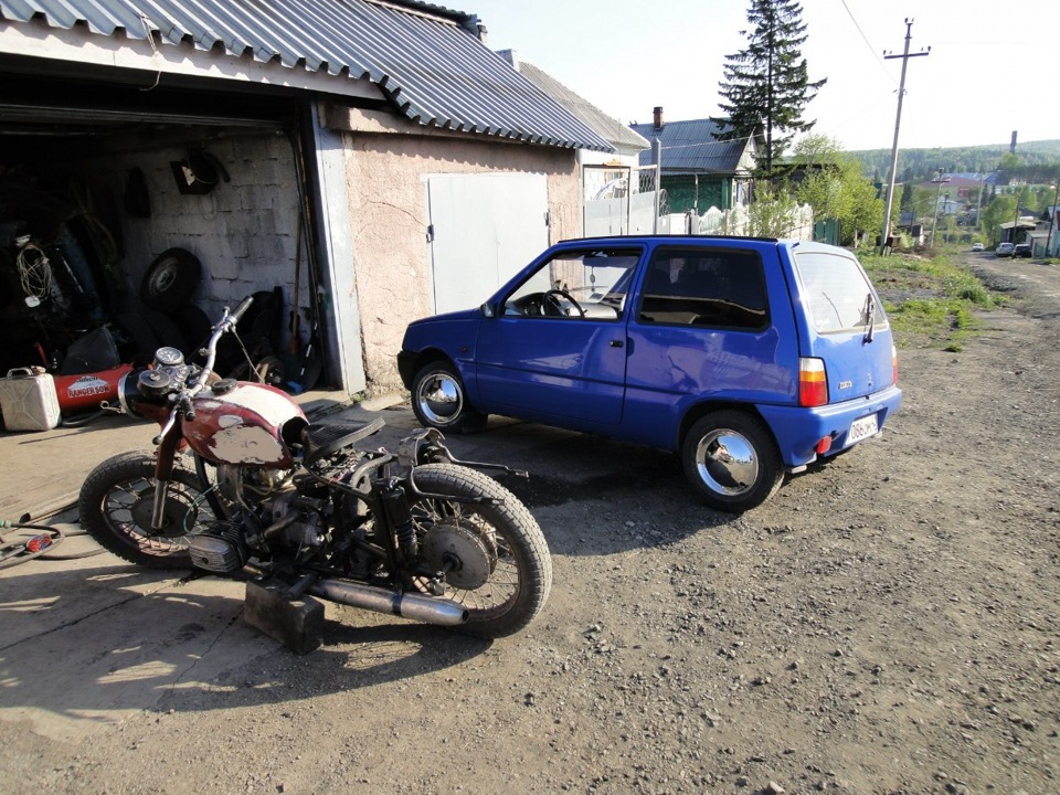 Габариты в поворотники. — Lada 11113 Ока, 0,7 л, 2005 года | тюнинг ...