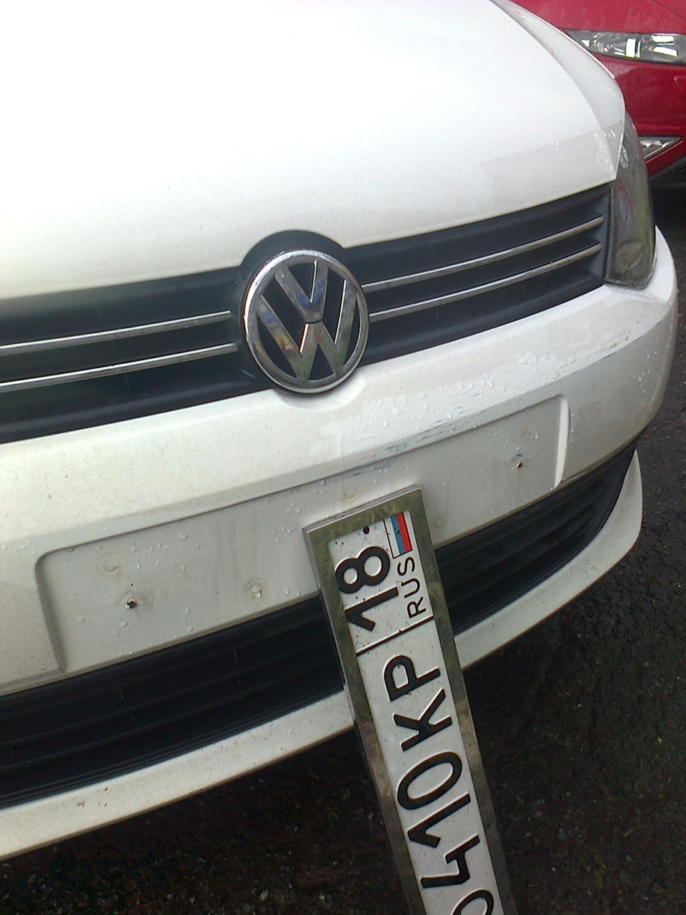 Запись 9 Видеорегистратор Texet, видео — Volkswagen Polo Sedan, 1,6 л ...