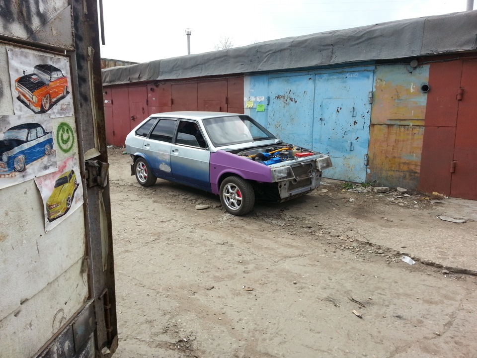 винил карбон 3d — Lada 21093, 1,5 л, 1997 года | кузовной ремонт | DRIVE2