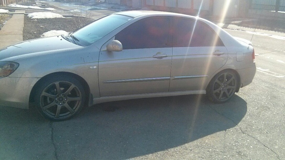 Колеса ушли. — Nissan Almera II (N16), 1,5 л, 2005 года | колёсные ...