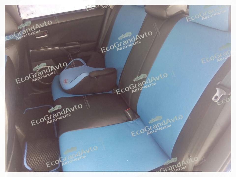 Установка Авточехлов EcograndAvto на Mazda 3 — Автоателье EcoGrandAvto ...