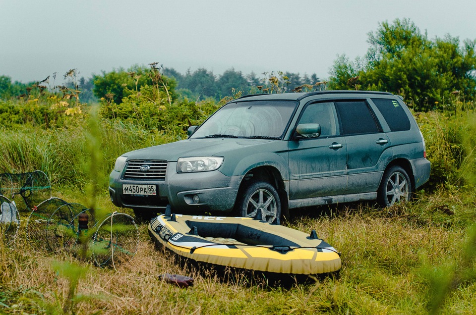 Замена краба + проставки 20 и 30 мм — Subaru Forester (SG), 2 л, 2005 ...