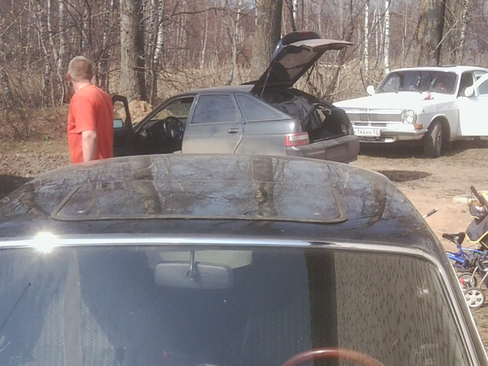 врезка люка — ГАЗ 3102, 2,4 л, 1996 года | своими руками | DRIVE2