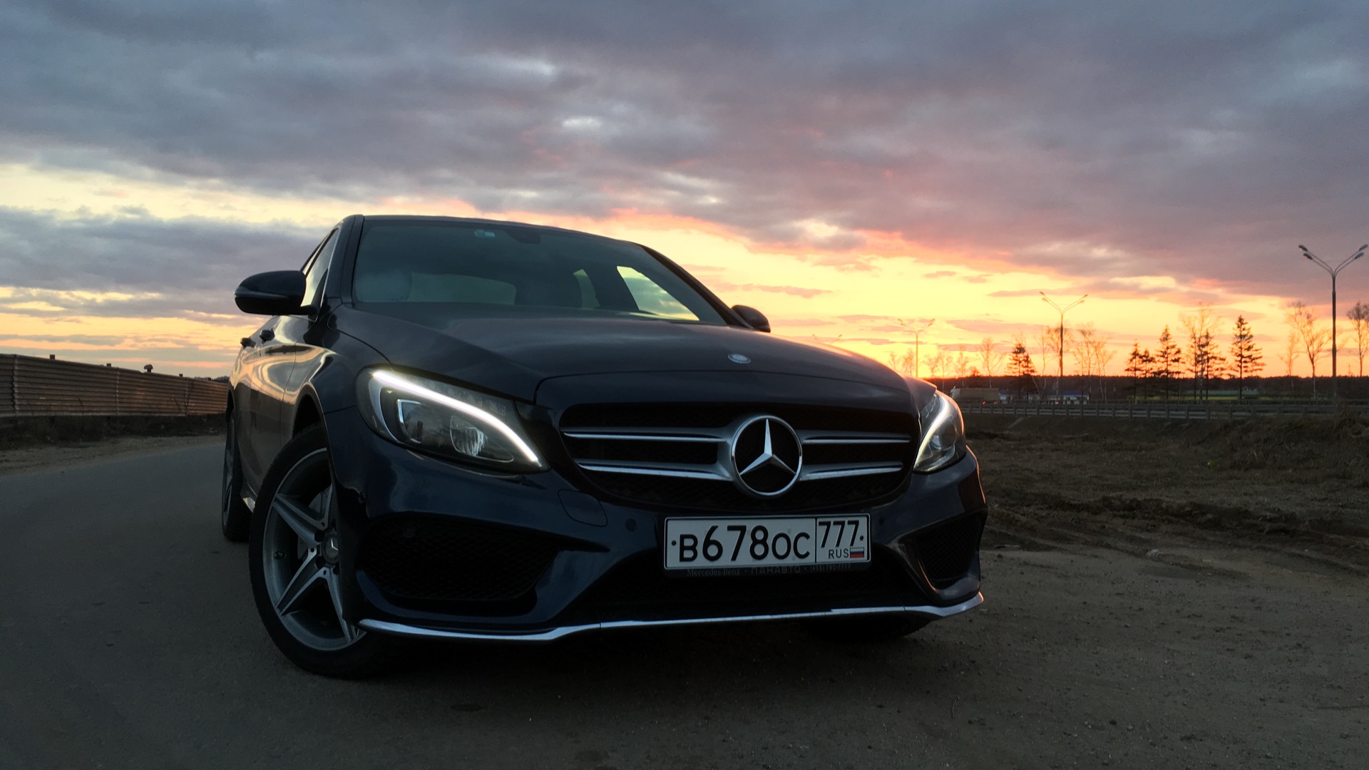 Mercedes-Benz C-class (W205) 2.0 бензиновый 2015 | Мурзик на DRIVE2