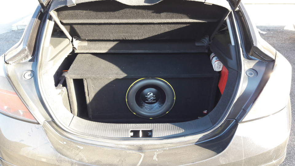 Opel Astra h универсал stels Subwoofer