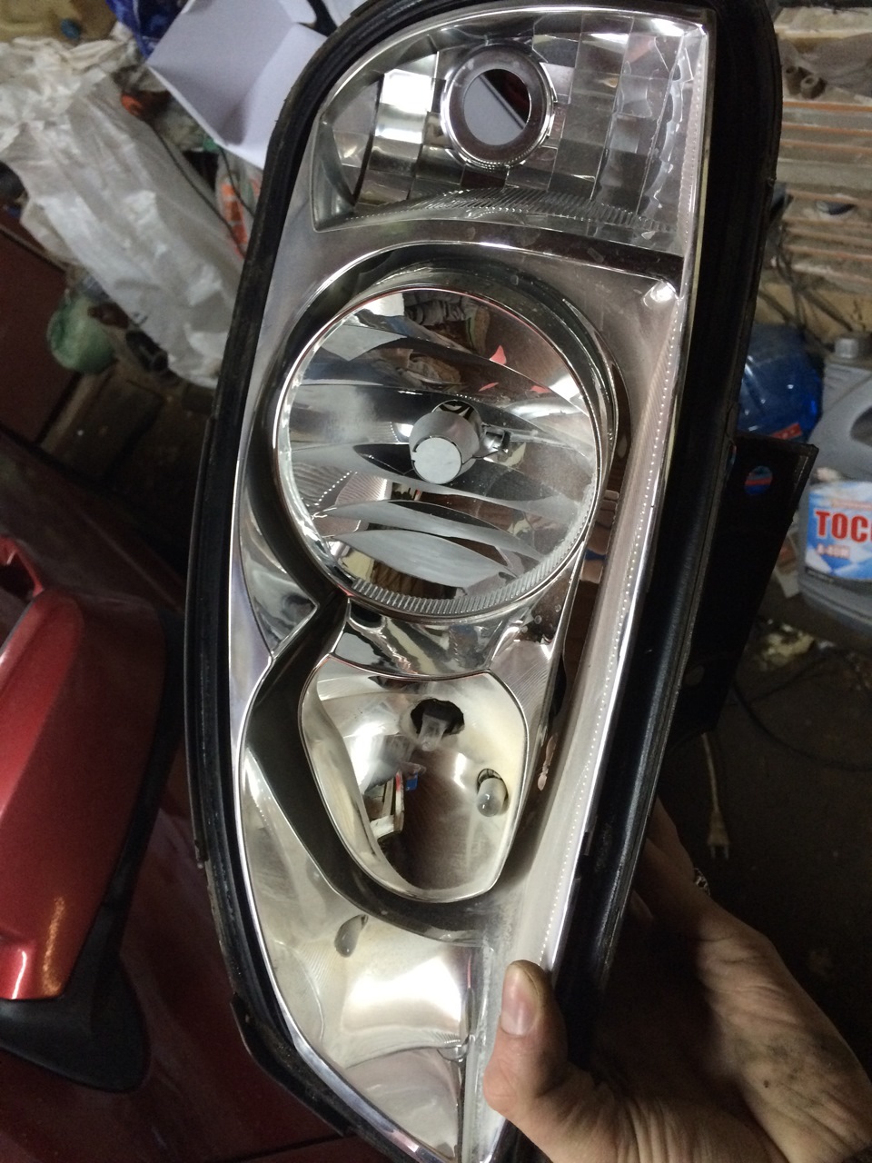 Установка BI ксеноновых линз в фары бош часть #1 — Lada Калина хэтчбек ...