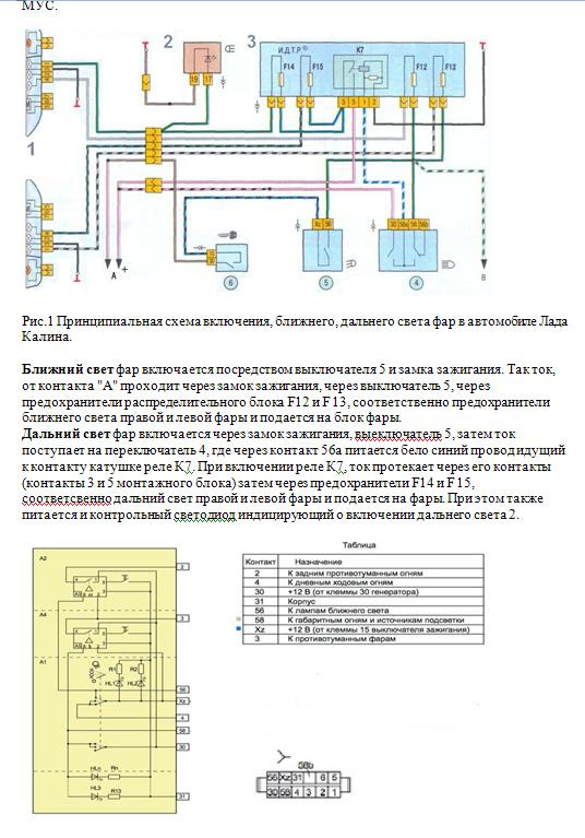 Подключение фары лада калина ДХО. Дальний в пол накала - Lada Калина хэтчбек, 2011 года стайлинг DRIVE2