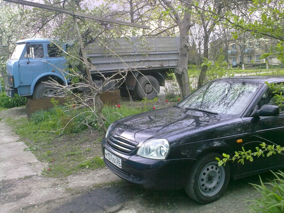 ⌘ Замена фильтра и рихтовка диска ⌘ — Lada Приора седан, 1,6 л, 2007 ...