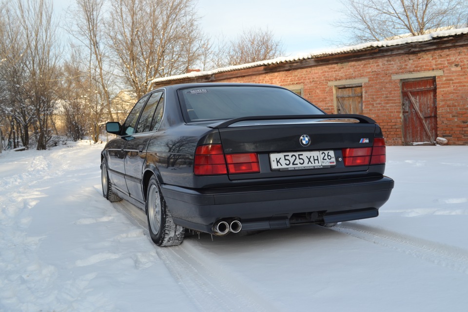 Nemnogo Zimnih Fotochek Bmw 5 Series 2 5 L 1994 Goda Na Drive2