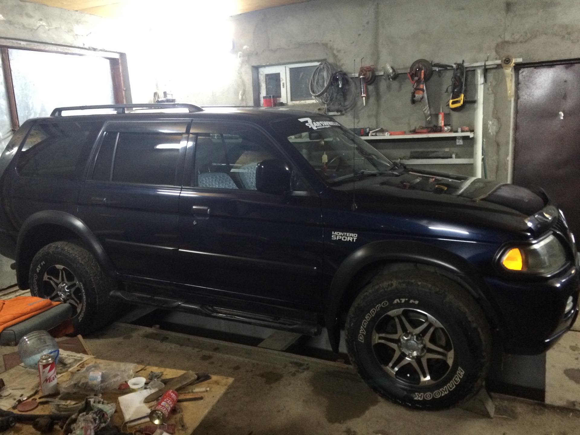 лифт подвески mitsubishi montero sport